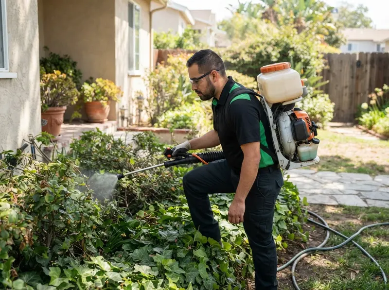 Exterior Mosquito Barrier Reduction in Los Angeles, CA