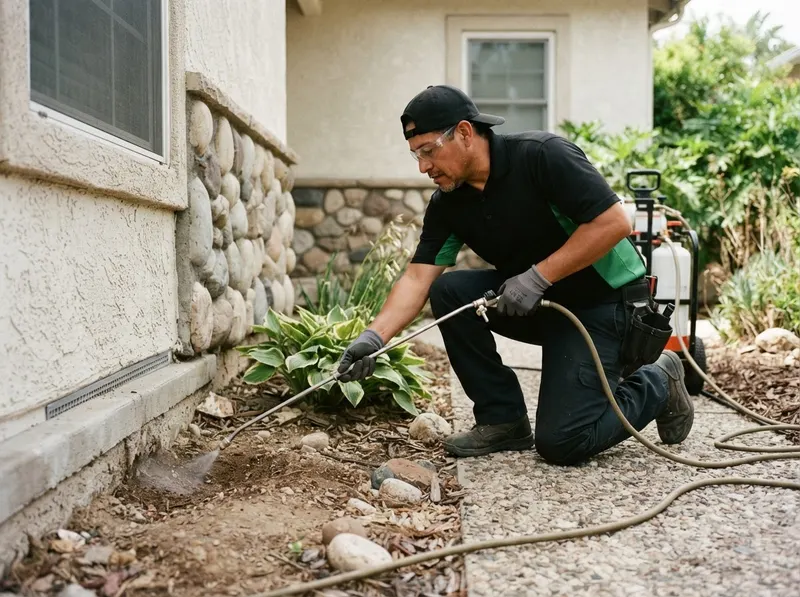 Subterranean Termite Soil Barrier Treatments in Los Angeles, CA
